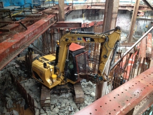 Breaker attached